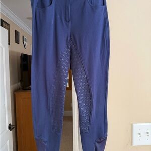 PIPER by SmartPak navy Blue Riding breeches Full seat w/ Grippy seat Detail